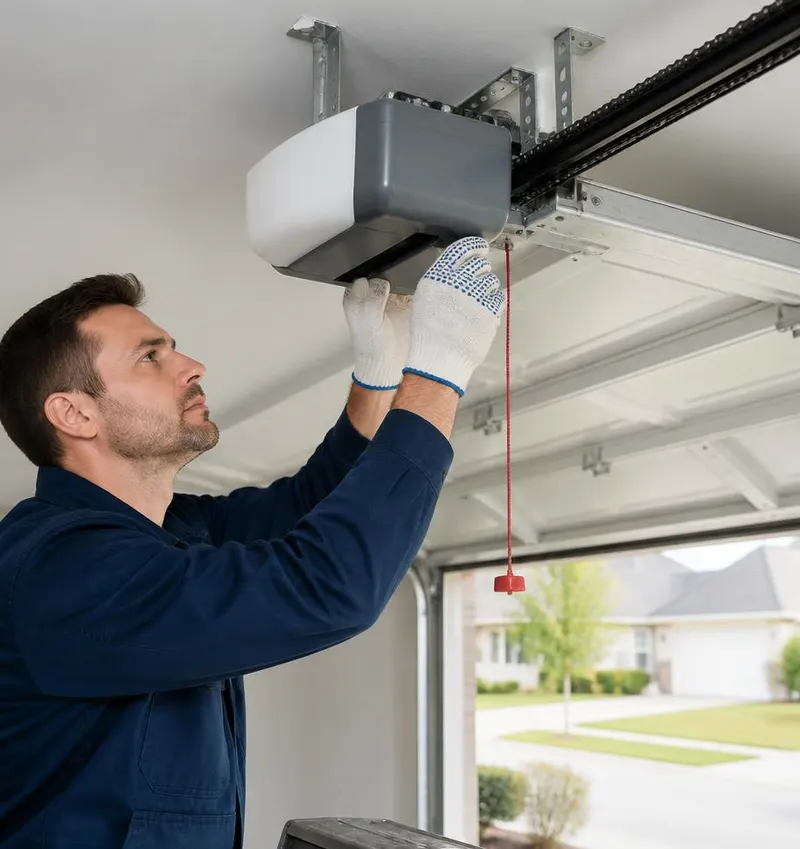 Off Track Door Repair in Gulf Breeze